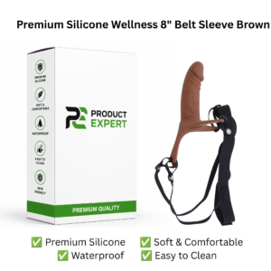 Hollow Wellness Sleeve – 8 Inch, Brown – buy online in Pakistan, discreet delivery